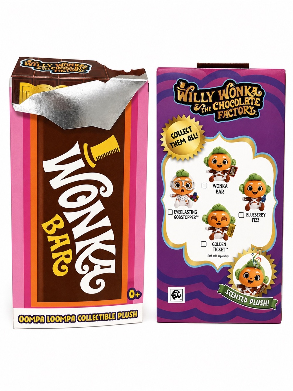 Unopened Willy Wonka Oompa Loompa Plush Toy